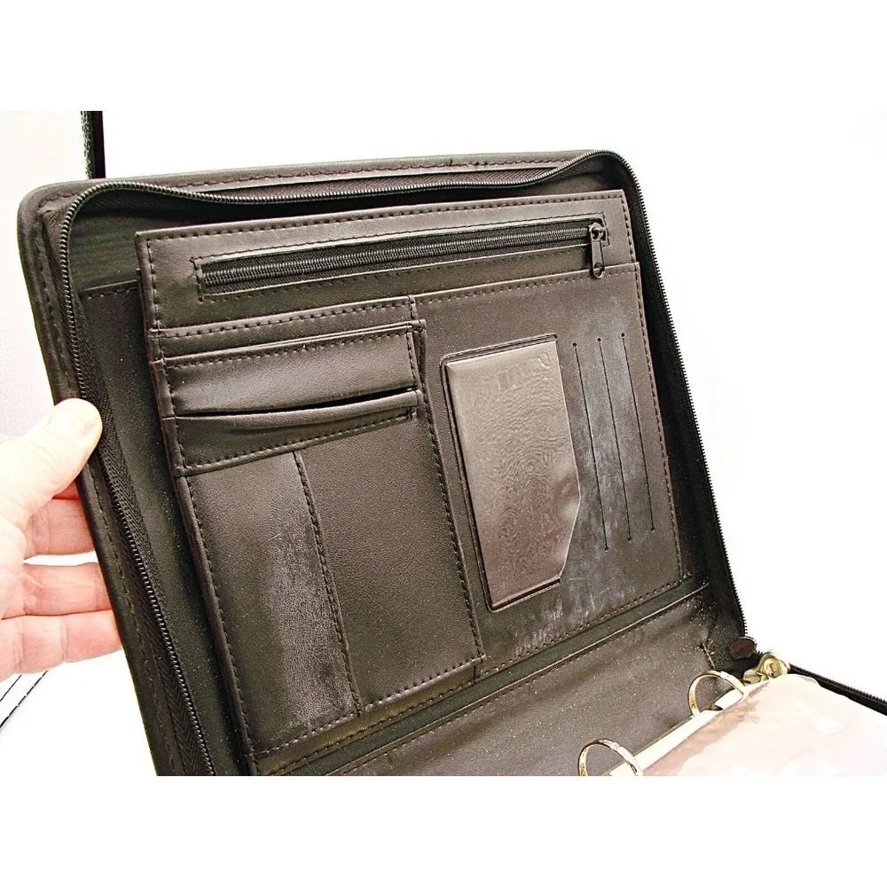 APEGO Millennium Collection Business Portfolio Organizer Planner Briefcase Flora